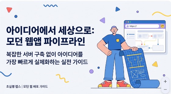 플랫 피규어와 멤피스 스타일의 슬라이드 예시